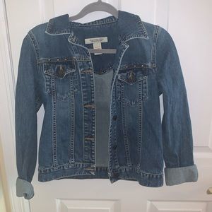 Abercrombie Medium Wash Jean Jacket size S